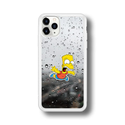 Bart Sticker Fall Scene iPhone 11 Pro Case-Oxvistore