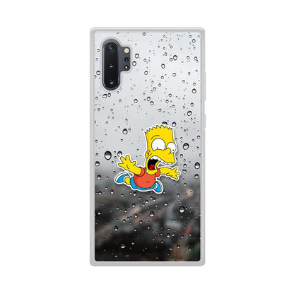 Bart Sticker Fall Scene Samsung Galaxy Note 10 Plus Case-Oxvistore