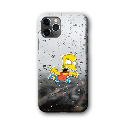 Bart Sticker Fall Scene iPhone 11 Pro Case-Oxvistore