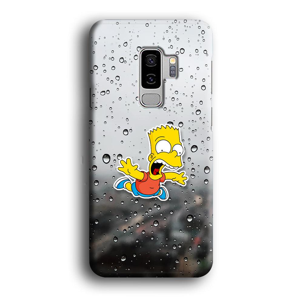 Bart Sticker Fall Scene Samsung Galaxy S9 Plus Case-Oxvistore