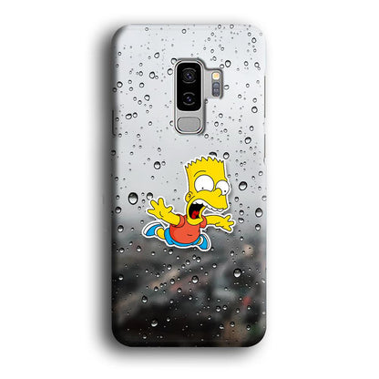 Bart Sticker Fall Scene Samsung Galaxy S9 Plus Case-Oxvistore