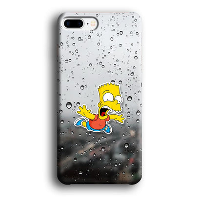 Bart Sticker Fall Scene iPhone 8 Plus Case-Oxvistore