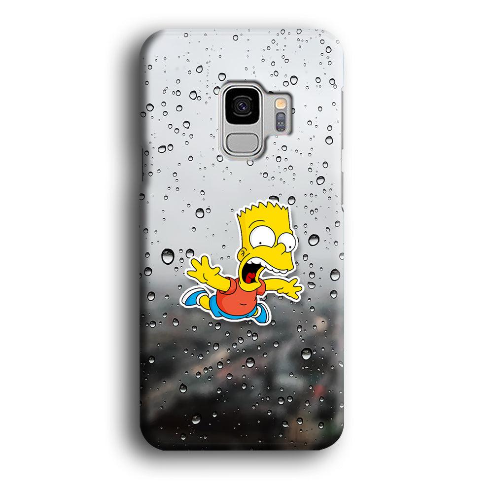 Bart Sticker Fall Scene Samsung Galaxy S9 Case-Oxvistore