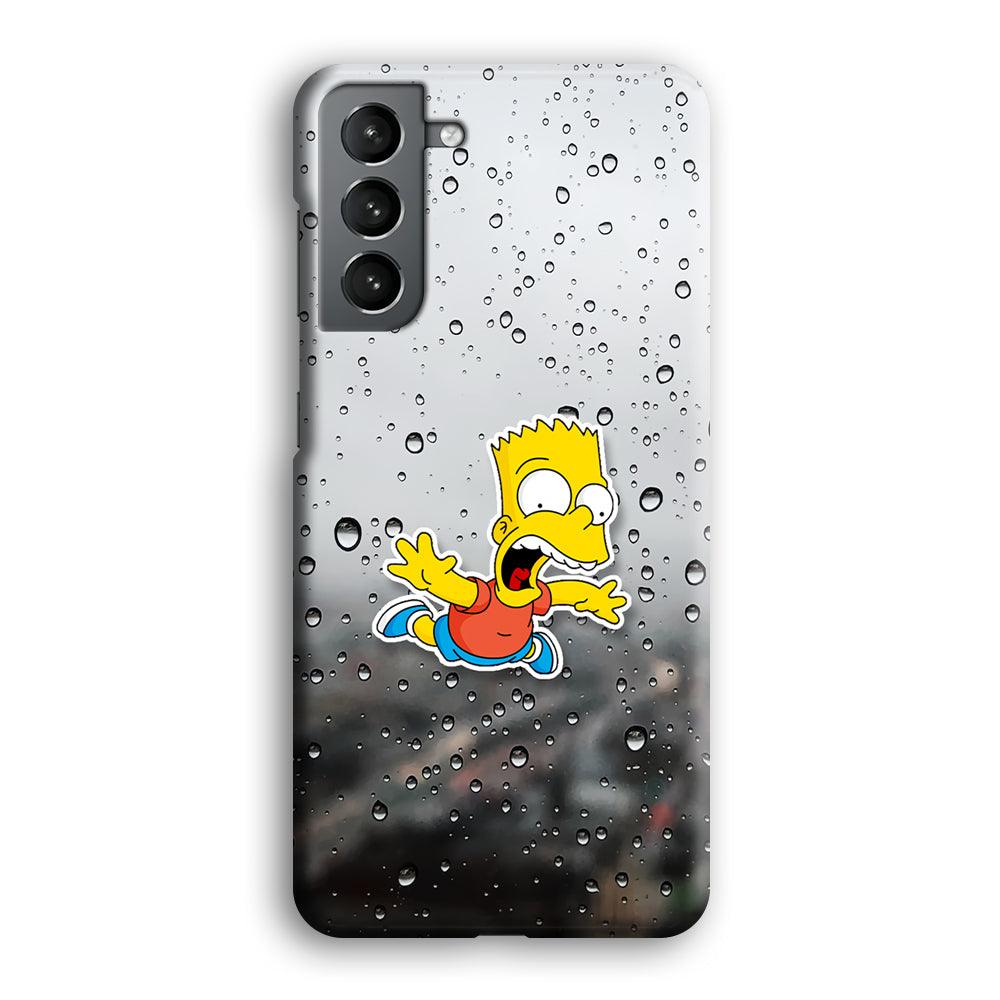 Bart Sticker Fall Scene Samsung Galaxy S21 Case-Oxvistore