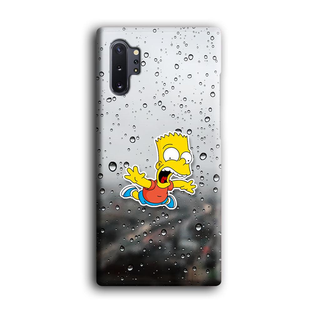 Bart Sticker Fall Scene Samsung Galaxy Note 10 Plus Case-Oxvistore