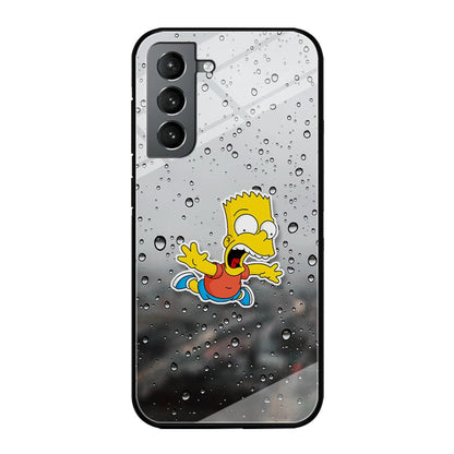 Bart Sticker Fall Scene Samsung Galaxy S21 Case-Oxvistore