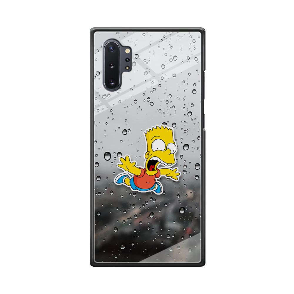 Bart Sticker Fall Scene Samsung Galaxy Note 10 Plus Case-Oxvistore