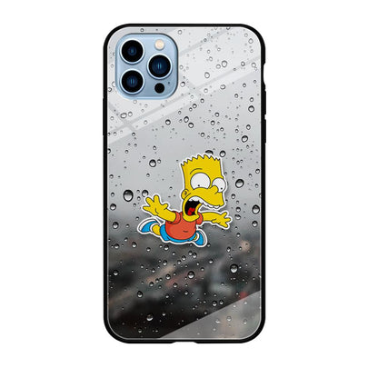 Bart Sticker Fall Scene iPhone 12 Pro Max Case-Oxvistore