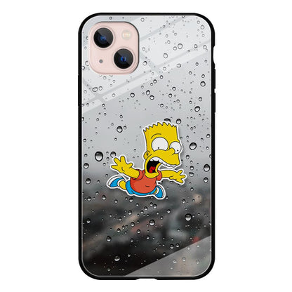 Bart Sticker Fall Scene iPhone 13 Case-Oxvistore