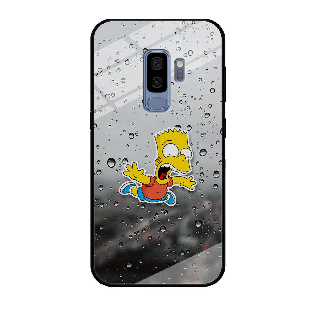 Bart Sticker Fall Scene Samsung Galaxy S9 Plus Case-Oxvistore