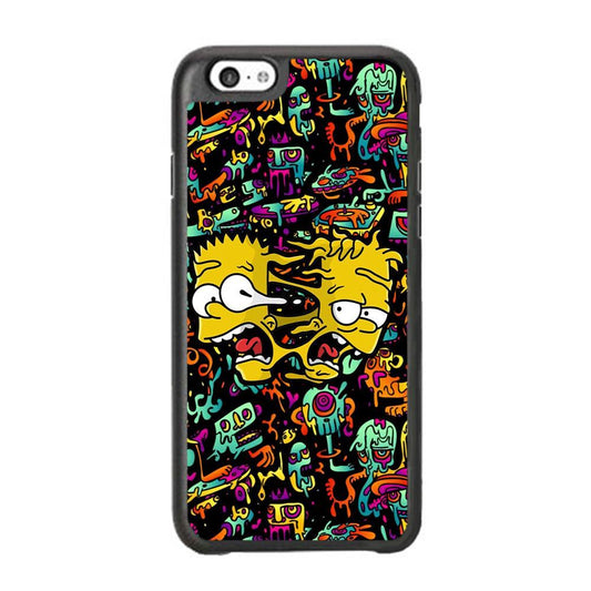Bart Clone in Magic Doodle iPhone 6 Plus | 6s Plus Case-Rubber Black (2D Case)-Oxvistore