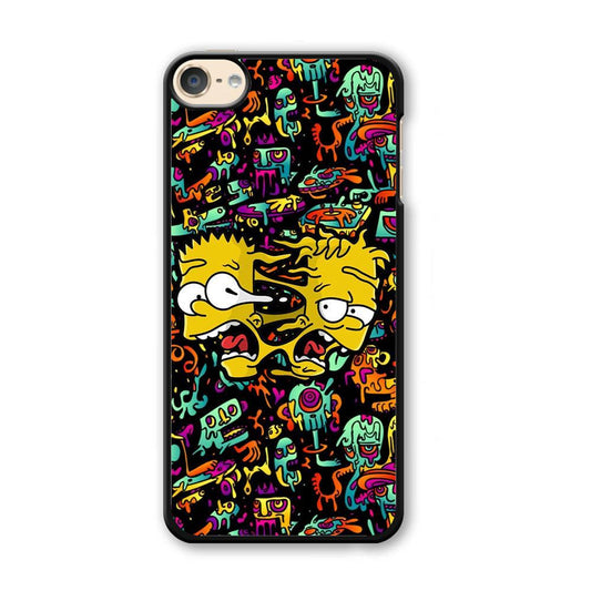 Bart Clone in Magic Doodle iPod Touch 6 Case-Plastic Black (2D Case)-Oxvistore