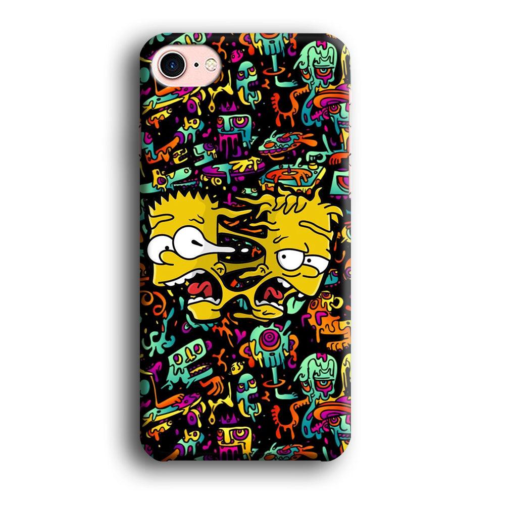 Bart Clone in Magic Doodle iPhone 8 Case-Oxvistore