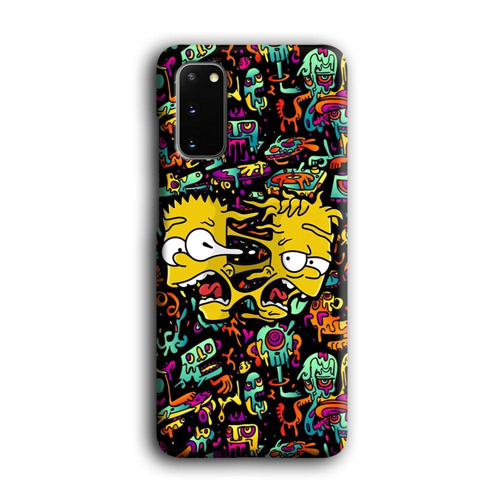 Bart Clone in Magic Doodle Samsung Galaxy S20 Case-Oxvistore