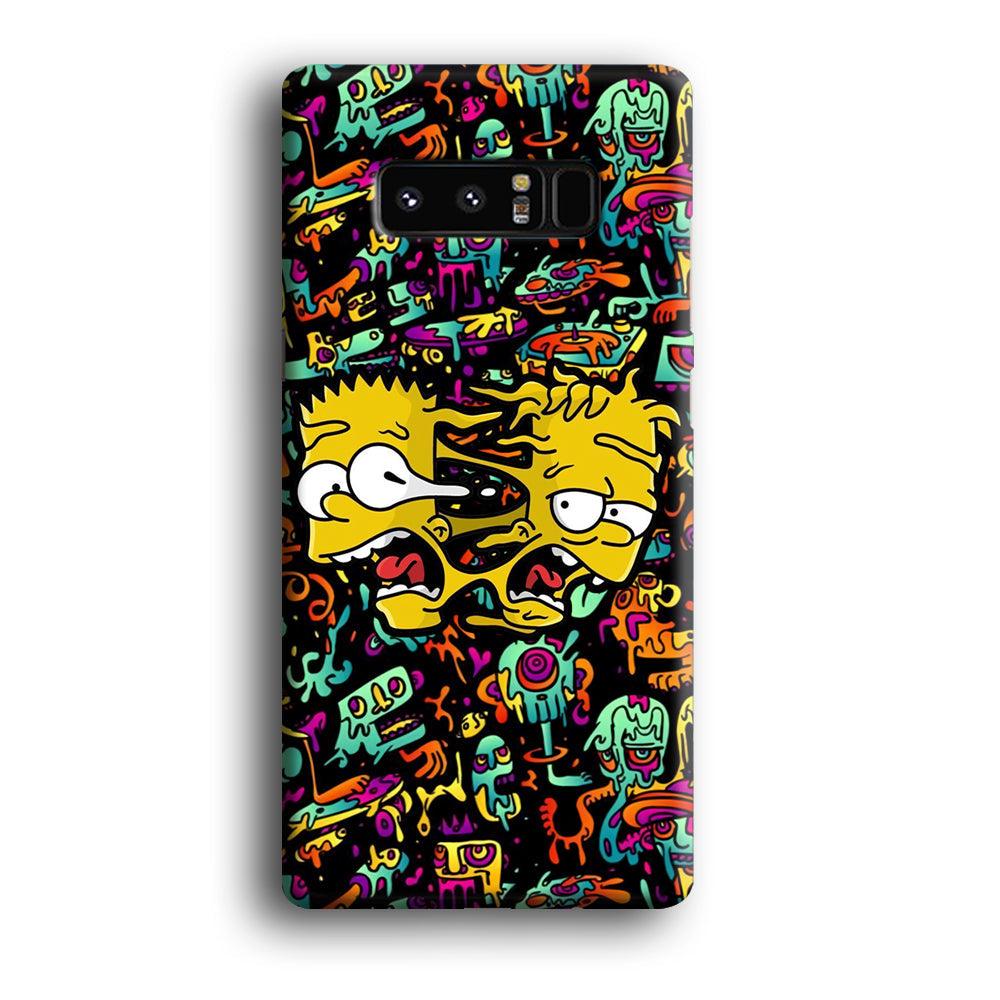 Bart Clone in Magic Doodle Samsung Galaxy Note 8 Case-Oxvistore