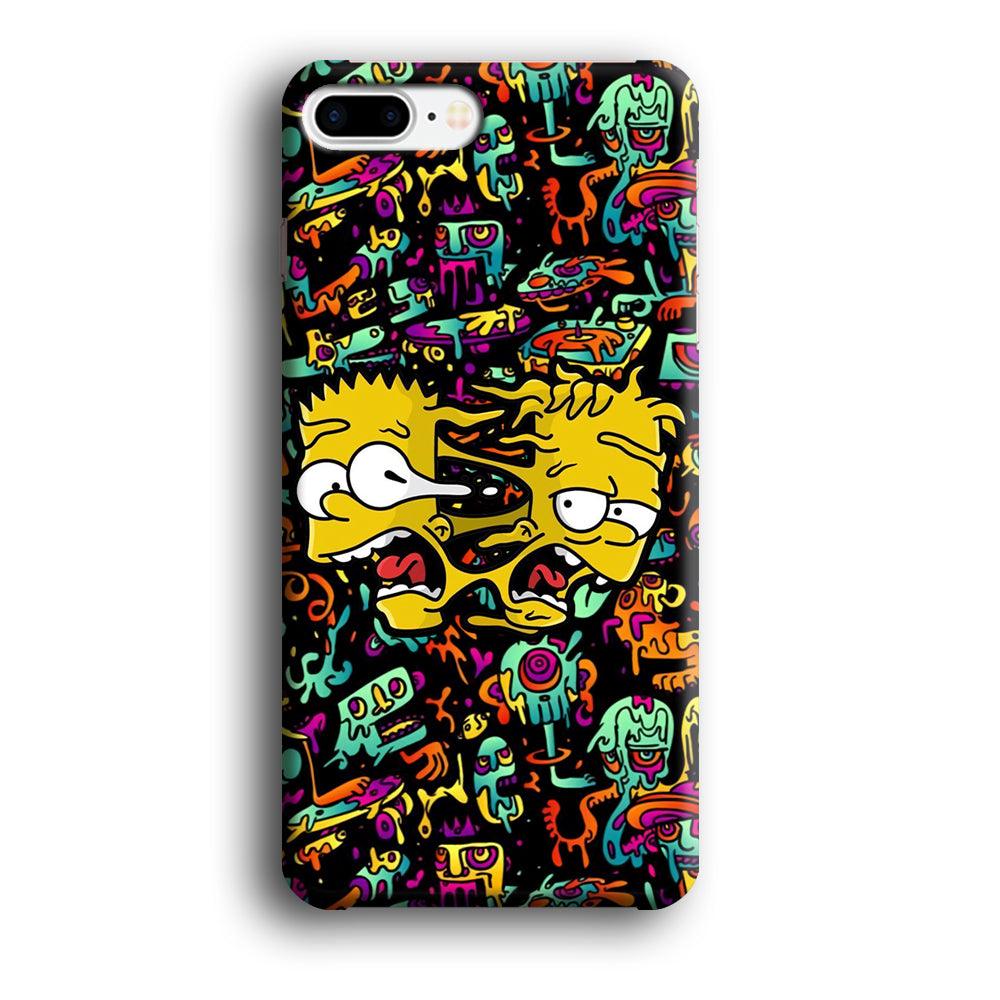 Bart Clone in Magic Doodle iPhone 7 Plus Case-Oxvistore