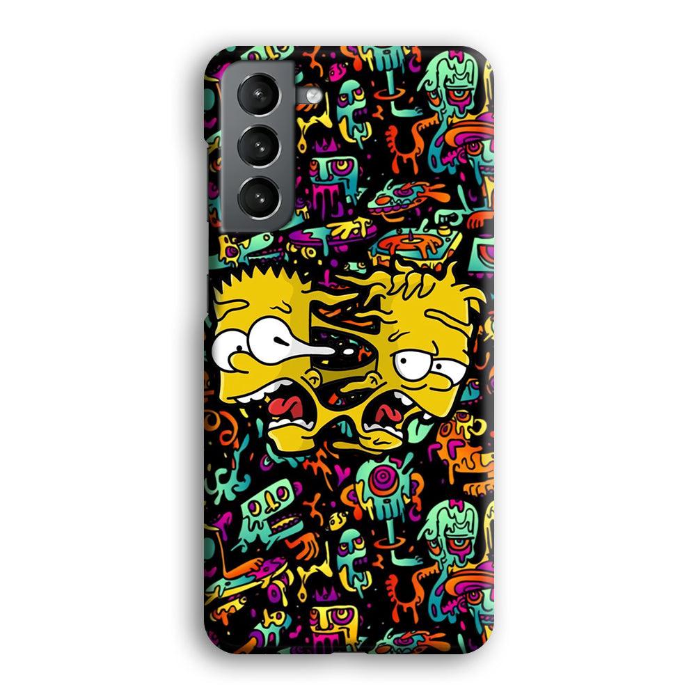 Bart Clone in Magic Doodle Samsung Galaxy S21 Case-Oxvistore