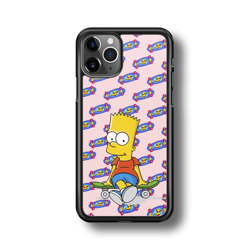 Bart Skateboard Pass iPhone 11 Pro Max Case-Oxvistore