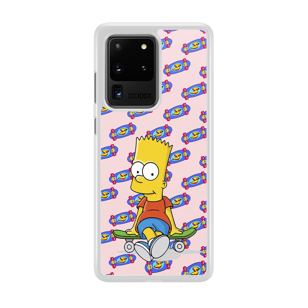 Bart Skateboard Pass Samsung Galaxy S20 Ultra Case-Oxvistore