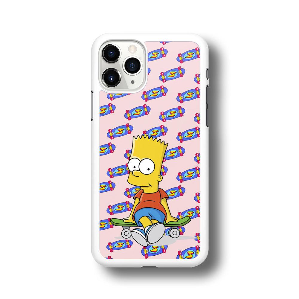 Bart Skateboard Pass iPhone 11 Pro Max Case-Oxvistore