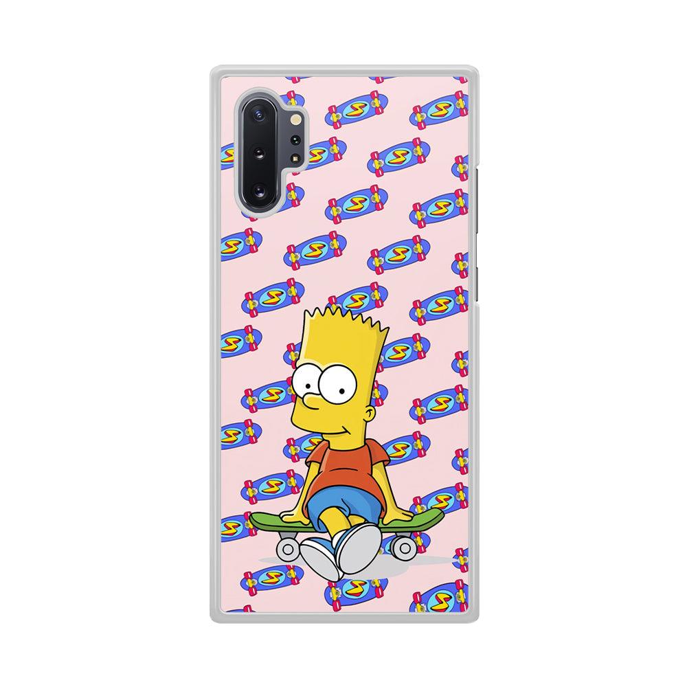 Bart Skateboard Pass Samsung Galaxy Note 10 Plus Case-Oxvistore