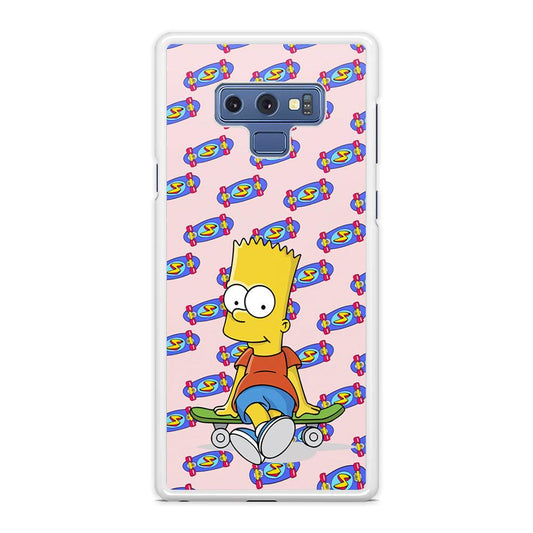 Bart Skateboard Pass Samsung Galaxy Note 9 Case-Oxvistore