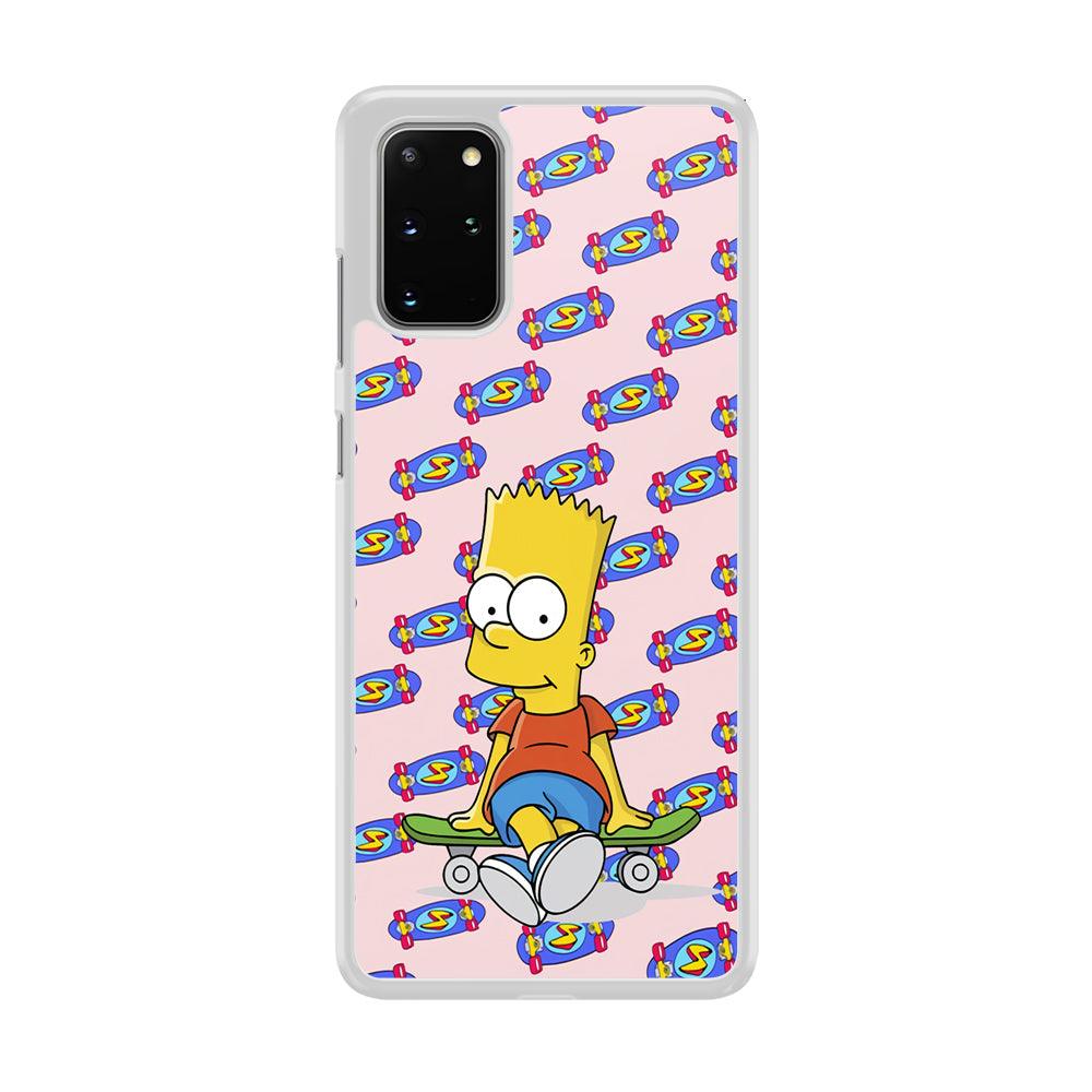 Bart Skateboard Pass Samsung Galaxy S20 Plus Case-Oxvistore