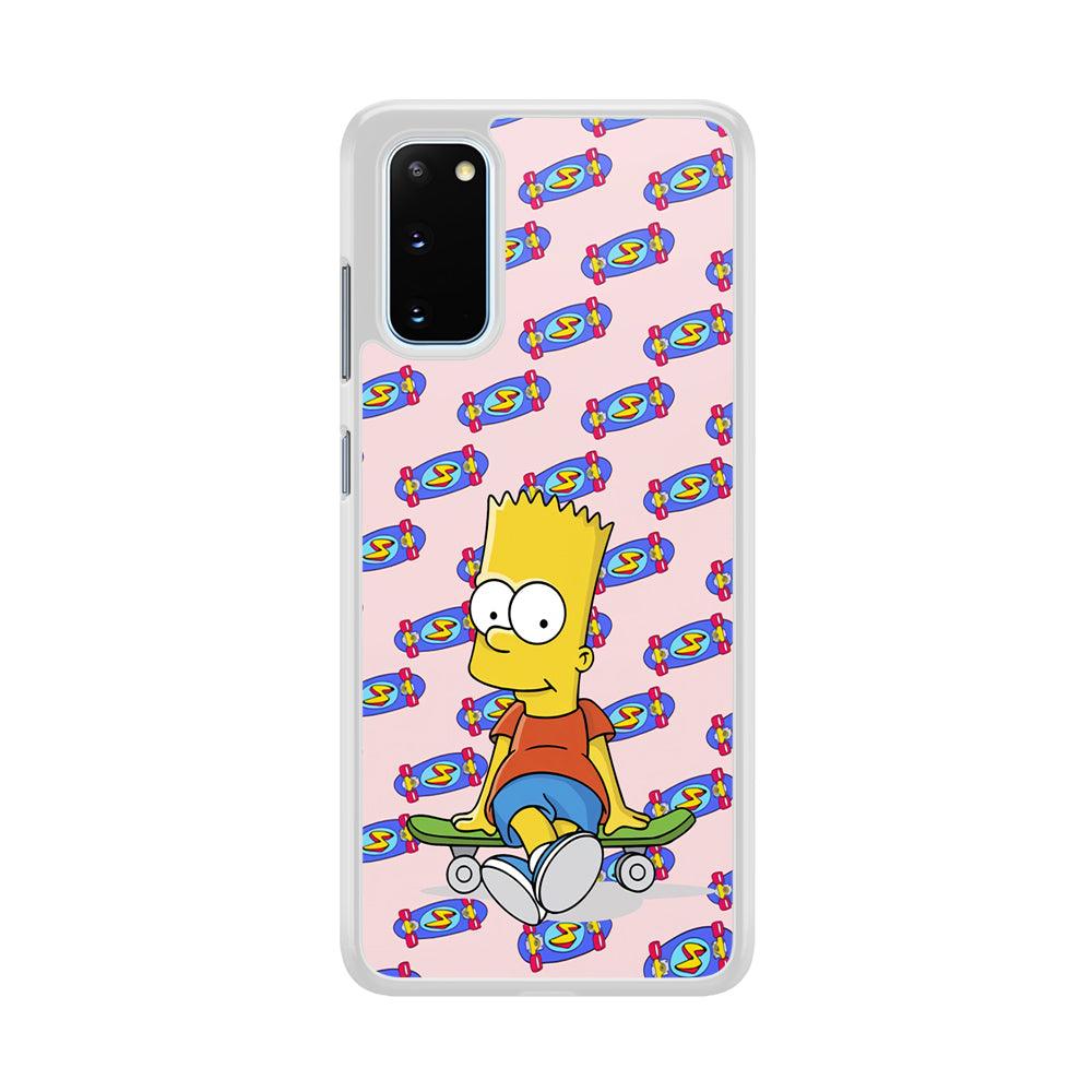 Bart Skateboard Pass Samsung Galaxy S20 Case-Oxvistore