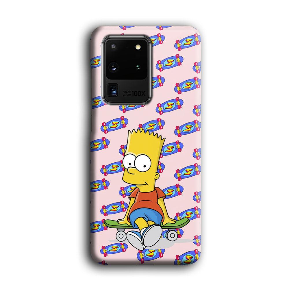 Bart Skateboard Pass Samsung Galaxy S20 Ultra Case-Oxvistore