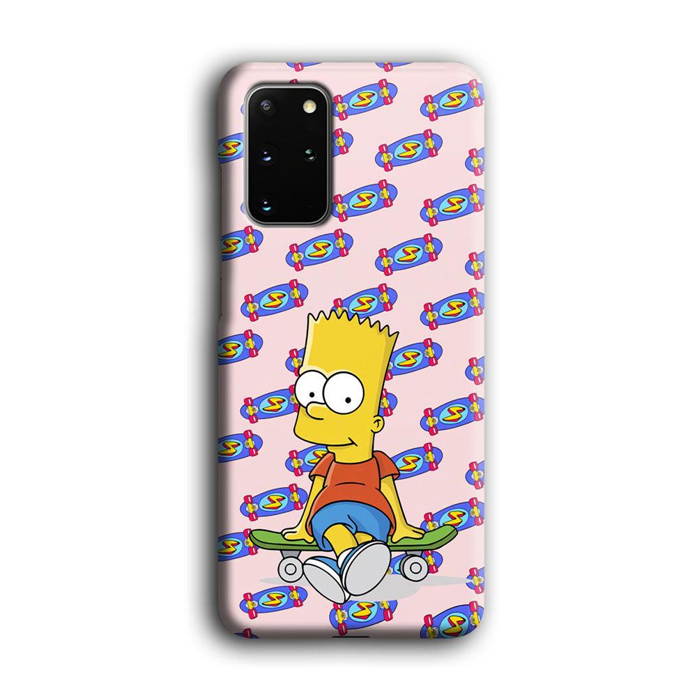 Bart Skateboard Pass Samsung Galaxy S20 Plus Case-Oxvistore