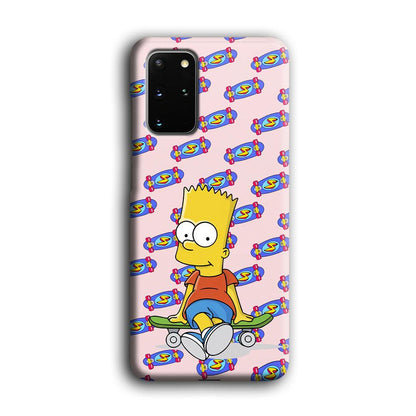 Bart Skateboard Pass Samsung Galaxy S20 Plus Case-Oxvistore