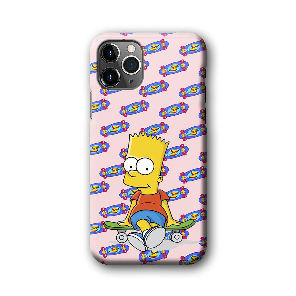 Bart Skateboard Pass iPhone 11 Pro Max Case-Oxvistore