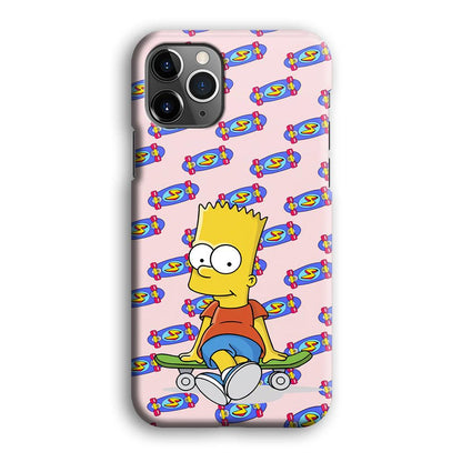 Bart Skateboard Pass iPhone 12 Pro Max Case-Oxvistore