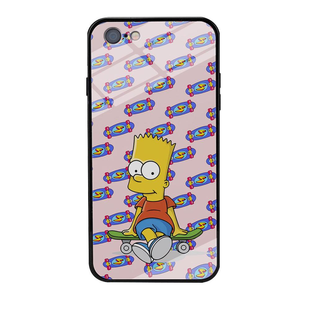 Bart Skateboard Pass iPhone 6 | 6s Case-Oxvistore