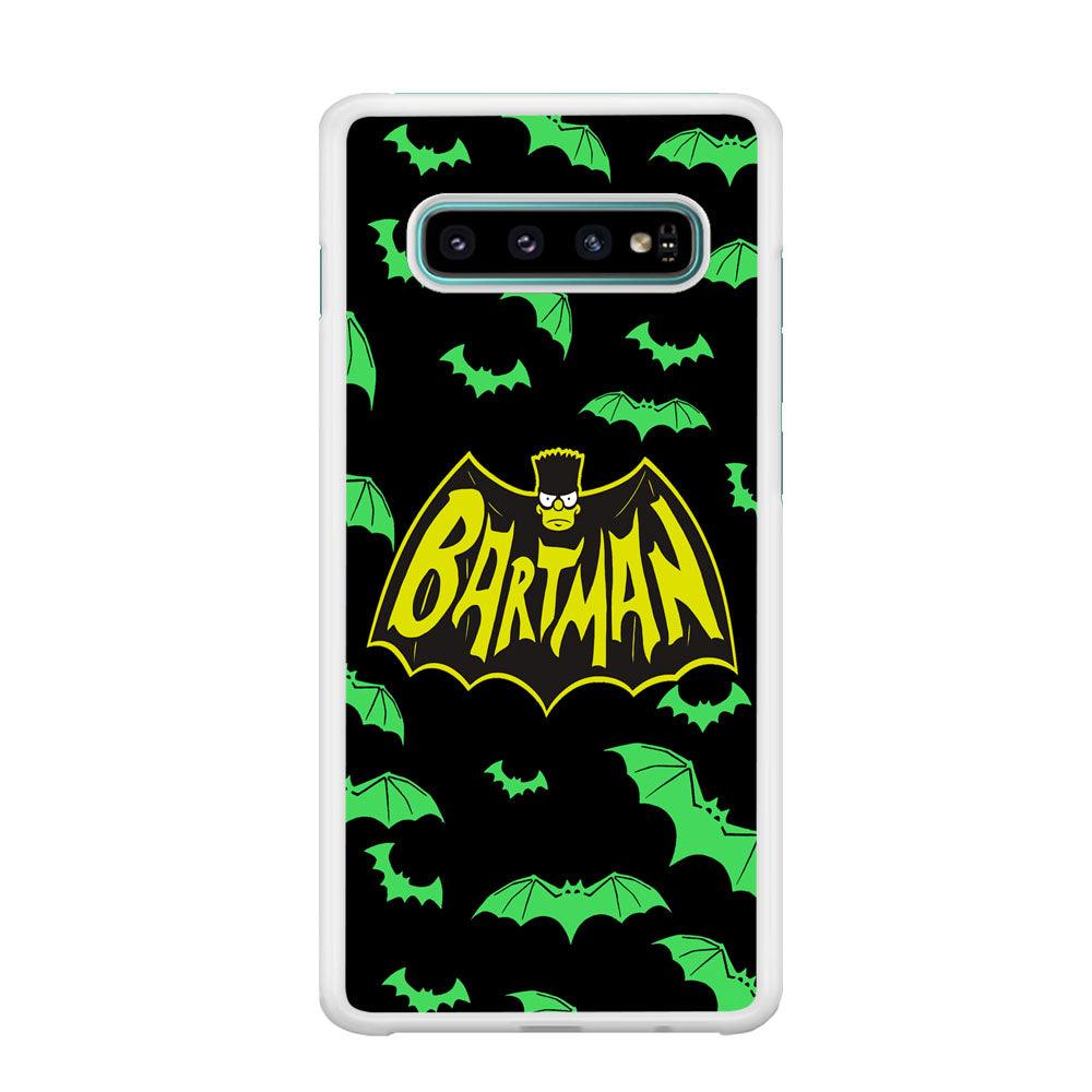 Bartman Sparkling Flap Samsung Galaxy S10 Case-Oxvistore