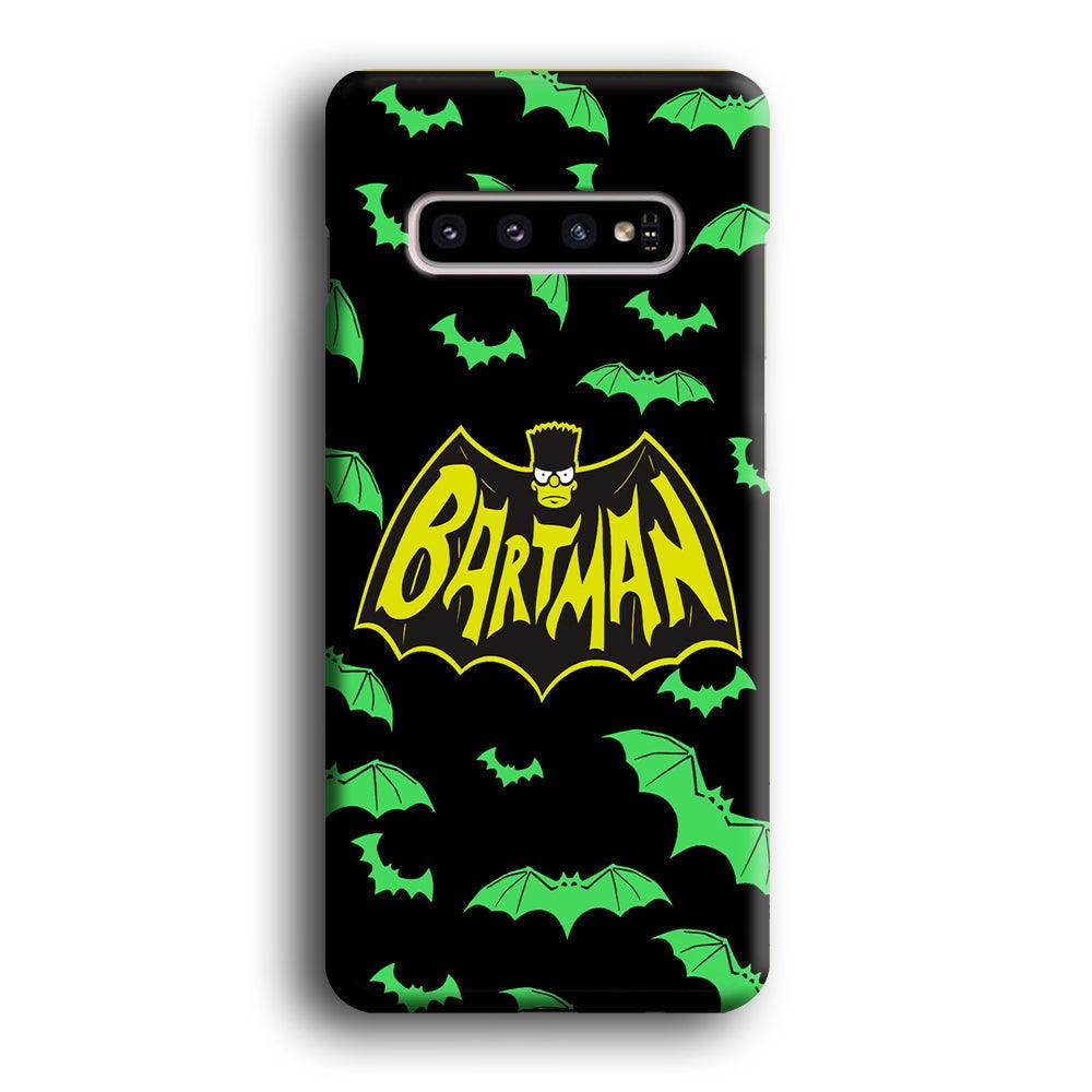 Bartman Sparkling Flap Samsung Galaxy S10 Case-Oxvistore