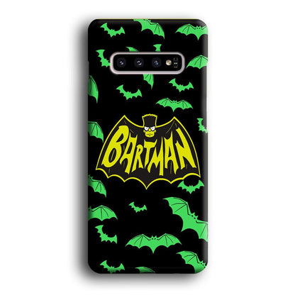 Bartman Sparkling Flap Samsung Galaxy S10 Case-Oxvistore