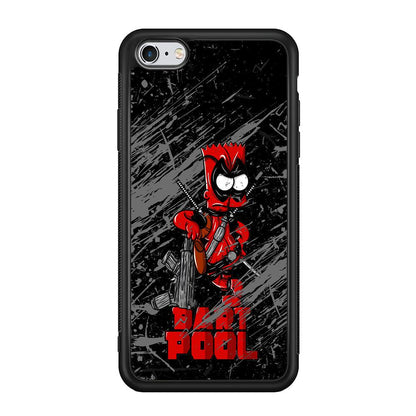 Bart on Deadpool Costum and Habbit iPhone 6 Plus | 6s Plus Case-Oxvistore