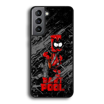 Bart on Deadpool Costum and Habbit Samsung Galaxy S21 Plus Case-Oxvistore