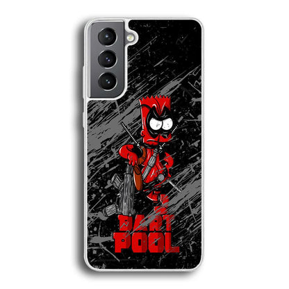 Bart on Deadpool Costum and Habbit Samsung Galaxy S21 Plus Case-Oxvistore