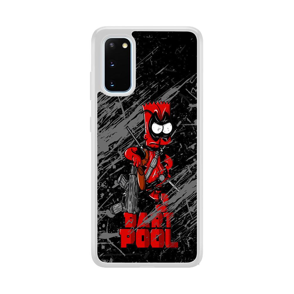 Bart on Deadpool Costum and Habbit Samsung Galaxy S20 Case-Oxvistore