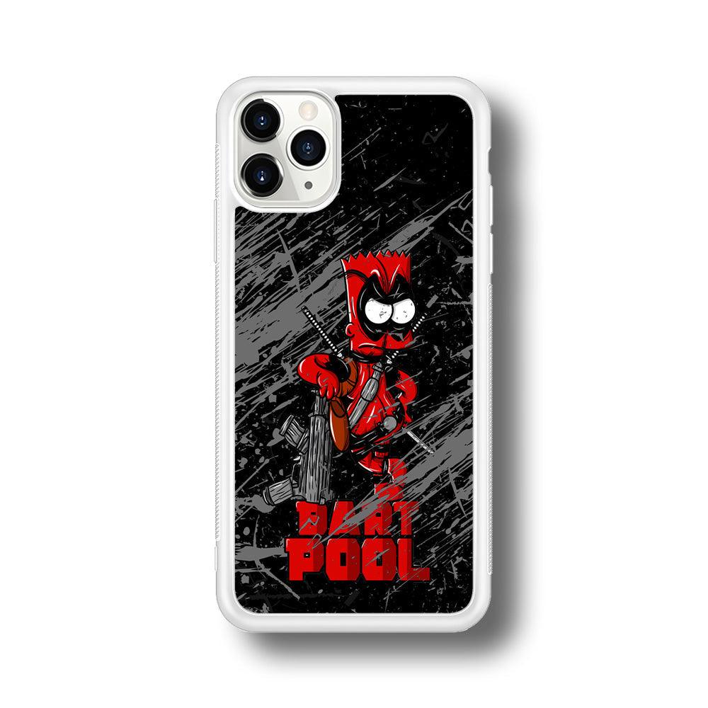 Bart on Deadpool Costum and Habbit iPhone 11 Pro Case-Oxvistore