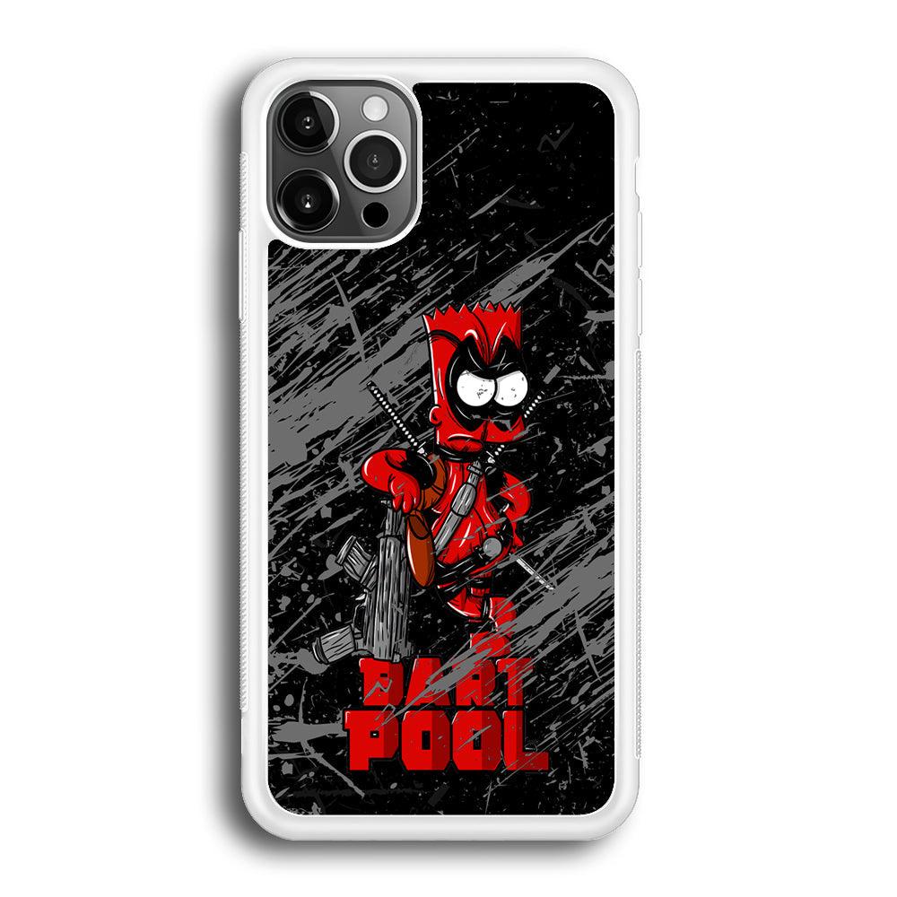 Bart on Deadpool Costum and Habbit iPhone 12 Pro Max Case-Oxvistore