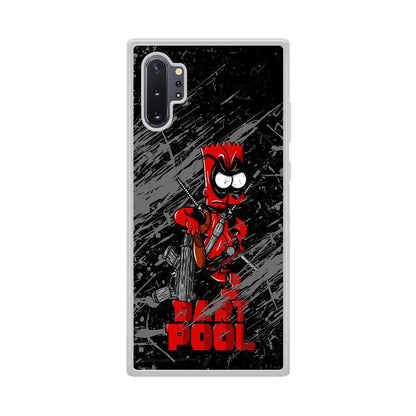 Bart on Deadpool Costum and Habbit Samsung Galaxy Note 10 Plus Case-Oxvistore