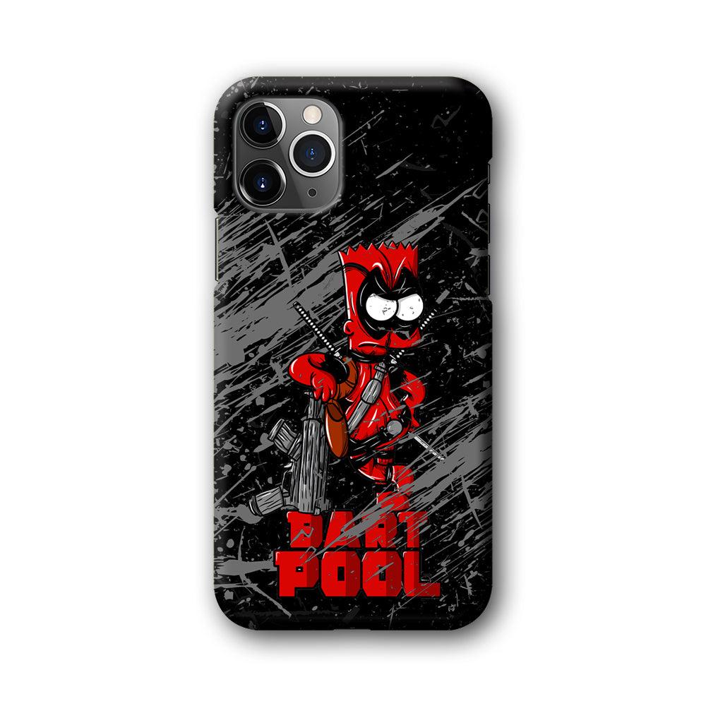 Bart on Deadpool Costum and Habbit iPhone 11 Pro Case-Oxvistore