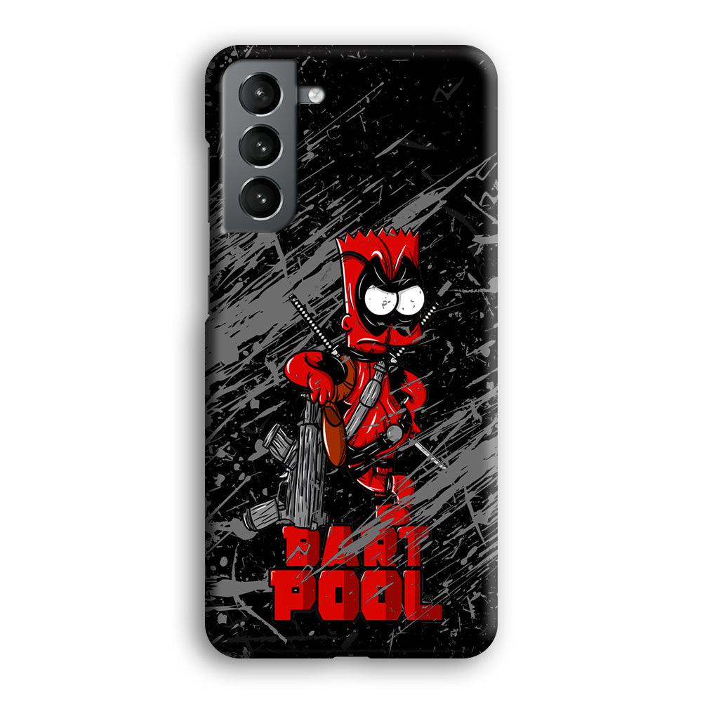 Bart on Deadpool Costum and Habbit Samsung Galaxy S21 Plus Case-Oxvistore