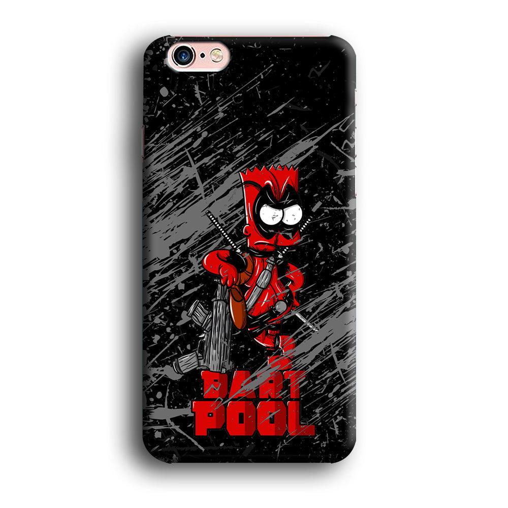 Bart on Deadpool Costum and Habbit iPhone 6 Plus | 6s Plus Case-Oxvistore