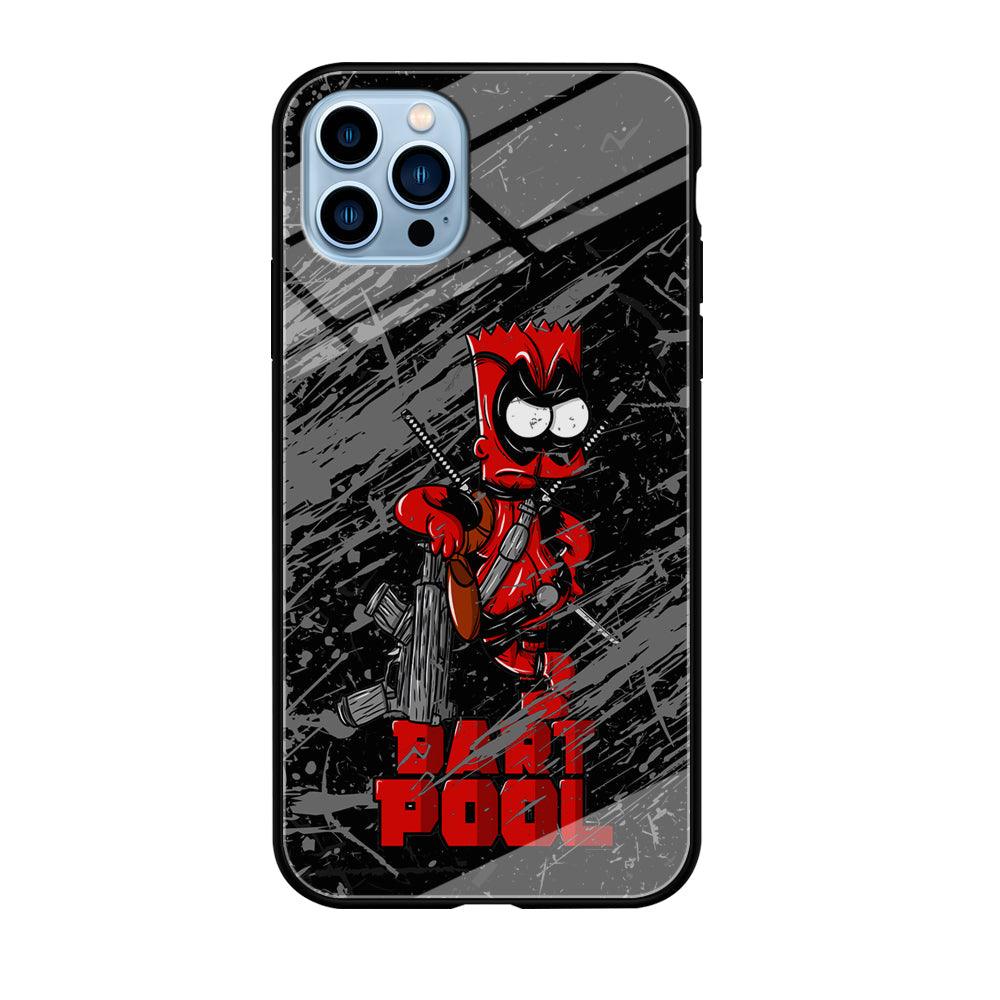 Bart on Deadpool Costum and Habbit iPhone 12 Pro Case-Oxvistore