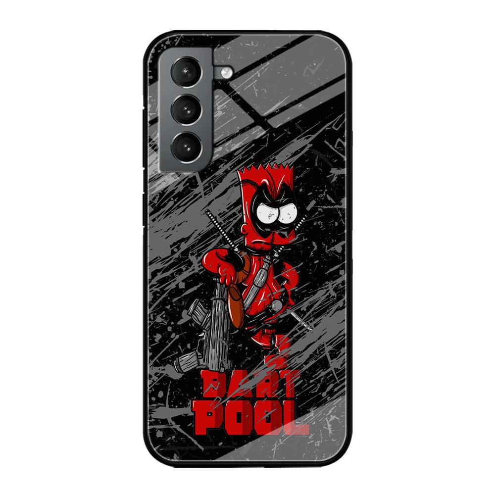 Bart on Deadpool Costum and Habbit Samsung Galaxy S21 Plus Case-Oxvistore