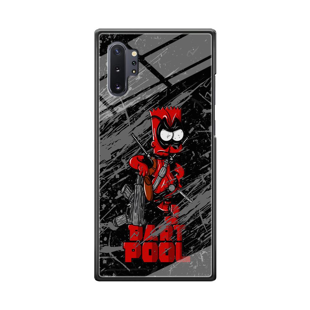 Bart on Deadpool Costum and Habbit Samsung Galaxy Note 10 Plus Case-Oxvistore